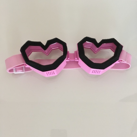 Pink Heart Shaped Goggles Glasses - Picture 12 of 12